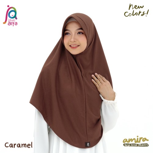 Jilbab Afra JAFR - Amira 27 Caramel